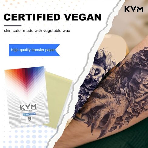KVM Tattoo Transfer Termal Termal Tatto Tattoo Paper A4 Size in Saudi Arabia