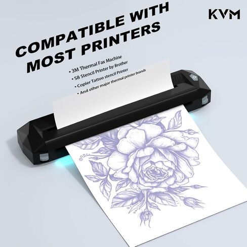 KVM Tattoo Transfer Termal Termal Tatto Tattoo Paper A4 Size in Saudi Arabia