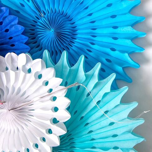 PAPER JAZZ Hanging Flowers Paper Fans Birthday Party Decorations Happy Birthday Banners Schoolgirl Classroom Decor Sets Classroom Wall Decor Ceiling Fans Decorations in Saudi Arabia