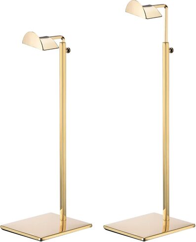 UXCELL PRES DISPLAY STAND SET 2 Pack Metal Right Right Handbag Rack Rack Single Hook Rack For Boutique Store - Silver in Saudi Arabia