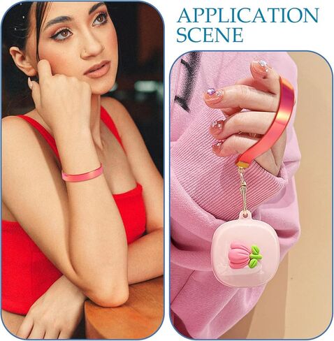 Beadthoven 5.47 Yards 1/2" Blue Silicone Ribbon Holographic Iridescent PVC Ribbon Rainbow Flat Lanyard Strap String Ribbon for Keychain Wristlet Bracelet DIY Craft Jewelry Making Supplies in Kuwait