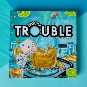 | Tequila مشكلة شرب اللوحة | لعبة شرب حفلة للبالغين ممتعة | 2-16 لاعبين | سن 21+