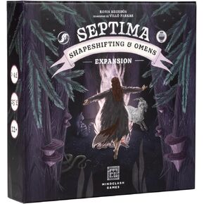 ألعاب Septima - التوسع في شكل Shapeshifting & Omens | تحول إلى أشكال الحيوانات ووجه الوجه | بطاقات جديدة ، بلاط الحيوانات واللعب المعياري