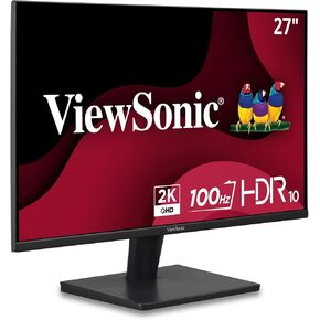 ViewSonic VS3225-2K 32 Inch QHD 1440p IPS Monitor with HDMI, DisplayPort, and Variable Refresh Rate for Home and Office
