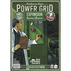 Rio Grande Games Power Grid: Russia/Japan التوسع (النسخة المعاد شحنها)