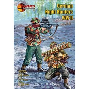 MSF Mars Figures 32028-132 German Night Hunters (WWII) 15 Figures Scale Model kit