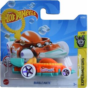 Hot Wheels Bubble Matic ، experimotors 1/10 بطاقة قصيرة