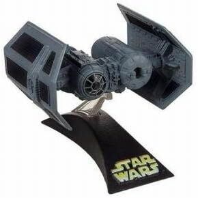 Star Wars Titanium Series Die Cast Metal Tie Bomber - مركبة فضائية نموذجية - مركبة فضائية نموذجية - طفل كبير ، شباب
