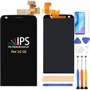 A-MIND for LG G5 LCD Screen Replacement, H840 H850 H820 H831 VS987 LS992 Touch Screen Digitizer LCD Display Glass Sensor Assembly with Frame,Free Screen Protector & Tool Kits