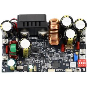 DC Buck Converter, 12V-140V to 0.5V-125V DC-DC Step Down Module CVCC Adjustable Buck Voltage Converter with LCD Controller