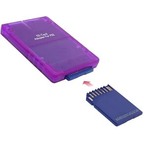 SIO2SD SD Card Reader Adapter for PS2 Fat Console Memory Card Expansion for SIO Replacement Memory Card Reader for PS2 Not a Memory Card But a Adapter (Red) in Kuwait