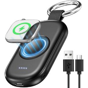 شاحن محمول لشاحن Apple Watch ، شاحن Iwatch Magnetic اللاسلكي 1200 مللي أمبير في الساعة مفتاحية ، شاحن سفر شاحن سليم مضغوط لسلسلة Apple Watch 10/9/7/6/SE/5/4/3/1/1/UITRA/UITRA 2 in Kuwait