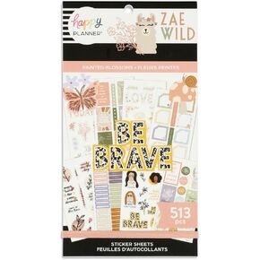 ملصقات حزمة قيمة Happy Planner X Zaewild