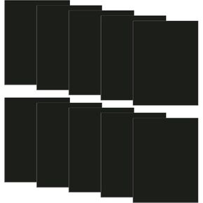 10 Sheets A4 Size Rubber Soft Magnet Sheets Magnet Storage Sheet for Metal Cutting Dies Storage 0.3mm Thick 11.7x8.2inch Black Magnet Metal Dies Storage Sheet Flexible Placement Mats