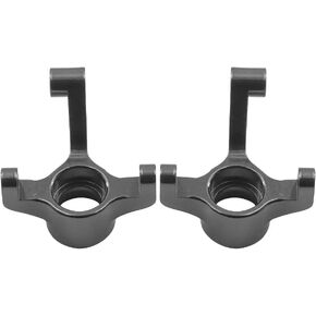 Metal Front Steering Knuckles Aluminum Spindles For Losi Micro b Upgrades Parts 1/24 Accessories Rc Car 2WD Buggy RTR LOS00007 Replacement (Purple)