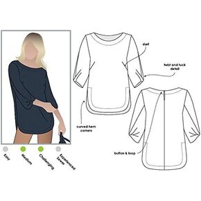 Style Arc Sewing Pattern - Sadie Set (Sizes 04-16)