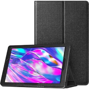 ONN 12.1" Tablet Pro Case - PU Leather Protective Cover for Kids (Blue)