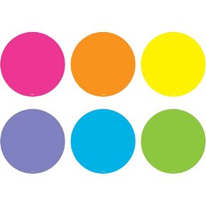 تم إنشاء المعلم SPOT® SPOT ON® ، ودوائر مشرقة ، وسجاد 4 بوصات
