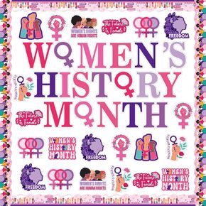 FUUTREO 62 PCS HISTRIAL HISTORITIONS DRIVITIONS International Women Women Day Bulletin Decor