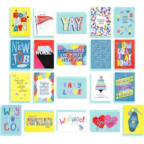 American Greetings 15-Count Congratulations Card Bundle with Envelopes- Baby, Wedding, and General Congrats