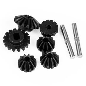 مجموعة التروس التفاضلية الصلب تروس شطبة لتاميا TT02 TT02B XV02 1/10 RC CAR Upgrade Parts Accessories