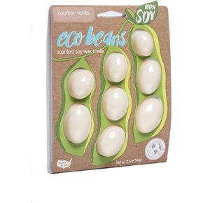 Eco Candle Co. Eco Beans Wax يذوب حزمة ، الفانيليا الدافئة ، 3.5 أوقية. - روائح الفانيليا الغنية - عطر شمع الصويا 100 ٪ وخلطات الزيت العطري ، خالية