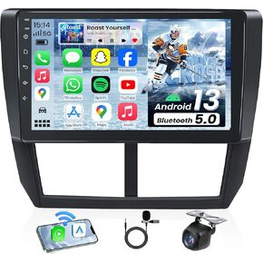 5G WIFI ترقية الراديو للسيارة لـ Subaru Forester 2008-2012: 1280x800 IPS HD Touchscreen Stereo Replacem