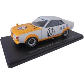 OPO 10 - 1/24 Scale Model Car متوافق مع Toyota Celica 1600GT Nippon Grand Prix #67 1972 - Hachette Japan VQJ196