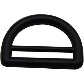 Amanaote Black 1 "Inner Big DIA و 0.95" INNER SMITH DIA D RING D RINGS DELD BACK من 6