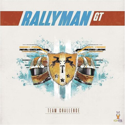 ألعاب الكأس المقدسة | Rallyman: GT - Team Challenge | توسع لعبة مجلس الإستراتيجية | سباق سيارات مع النرد | 1 إلى 12 لاعب | 45 دقيقة | تتراوح أعمارهم بين 10+ in Kuwait