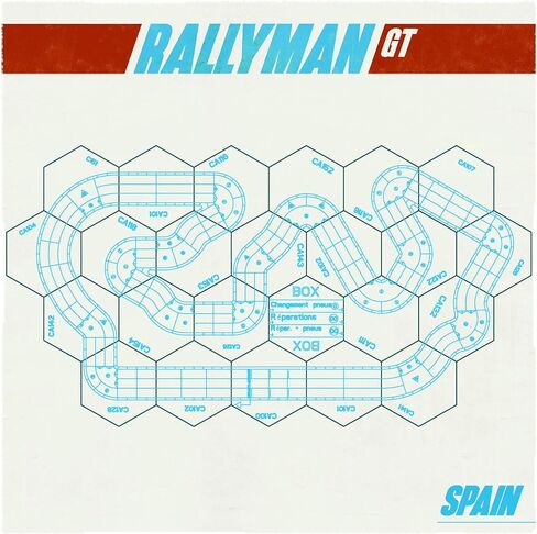 ألعاب الكأس المقدسة | Rallyman: GT - Team Challenge | توسع لعبة مجلس الإستراتيجية | سباق سيارات مع النرد | 1 إلى 12 لاعب | 45 دقيقة | تتراوح أعمارهم بين 10+ in Kuwait