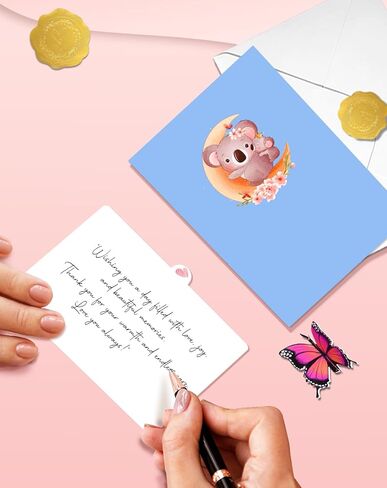 Mothers Day Pop Up Card - Mother's Day Card with Envelope, Featuring 3D Design Greeting Cards for Mom, Wife, Stepmother, Unique Gifts for Best Mom Ever, Lily Flower Box in Kuwait