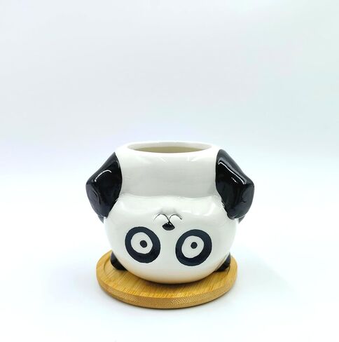 Cute Dog Pencil Holder for Desk Animal Shaped Succulent Planter Office Pen Holder Gift for Dog Lover, Boy, Girls, Women, Men (Dog) in Saudi Arabia
