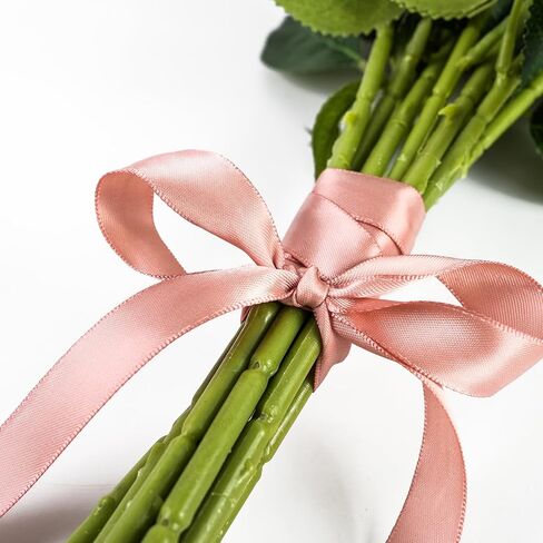 مزدوج الوجه الأبيض الساتان الشريط 5/8 بوصة × 100 ياردة ، شرائط البوليستر النسيج الحرفية لالتفاف الهدايا ، الزفاف ، صنع القوس ، إكليل ، زخرفة العطلات ، خياطة DIY (أبيض) in Kuwait