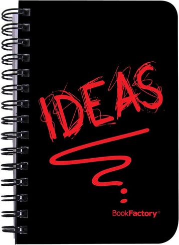 BookFactory Idea Book/Idea Journal/Mini Ideas Book/Pocket Idea Log Book 120 صفحة-3 1/2 "x 5 1/4 ' in Saudi Arabia