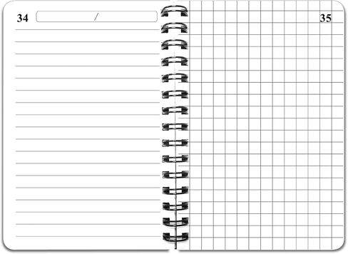 BookFactory Idea Book/Idea Journal/Mini Ideas Book/Pocket Idea Log Book 120 صفحة-3 1/2 "x 5 1/4 ' in Saudi Arabia