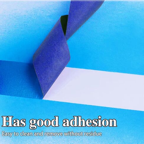 Painters Tape 2 Inch Wide, 10-Packs Blue Painters Tape for General Purpose Use, 2 Inches X 55 Yards X 10 Rolls, 550 Yards in Total in Kuwait
