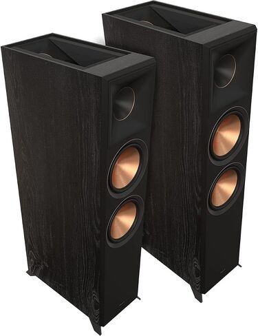 سماعات Klipsch RP-8060FA II المزدوجة المثبتة على الأرض (زوج)، خشب الأبنوس in Saudi Arabia