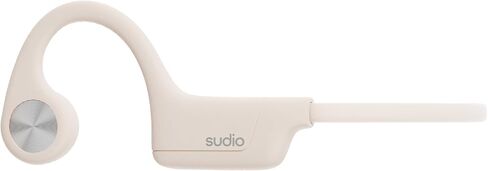 Sudio B2 Wireless Earphones with Bluetooth 5.3, Bone Conduction Technology, Microphones, Spatial Sound by Dirac Virtuo, Up to 7.5 Hours Playtime, Quick Charge, IPX5 Water Resistance (Black) in Kuwait