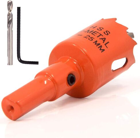 Koopi 160mm / 6.3" Bi-Metal Hole Saw with Arbor, Heavy Duty Hole Cutter, Easily Drilling Wood, Plastic, Plywood, Ceiling, Thin Metal for Recessed Lighting, Can Lights in Kuwait