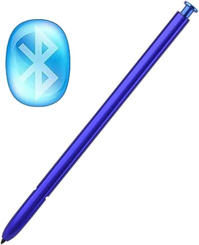 Note 10 S Pen WithBluetooth Replacement for Samsung Galaxy Note 10/Note 10 Plus/Note 10+ 5G Stylus Pen,4095 Pressure Sensor(Aura Glow Silver) in Saudi Arabia