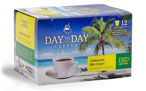 Day To Day 200-Count Donut Blend, Medium Roast Single Serve Coffee Pods for K-Cup Keurig Brewers in Saudi Arabia