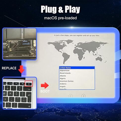 256GB mSATA SSD SATA III 6Gb/s Single-Sided Mini Internal Solid State Drive 3D TLC NAND, for Ultrabook Desktop PC Laptop in Kuwait