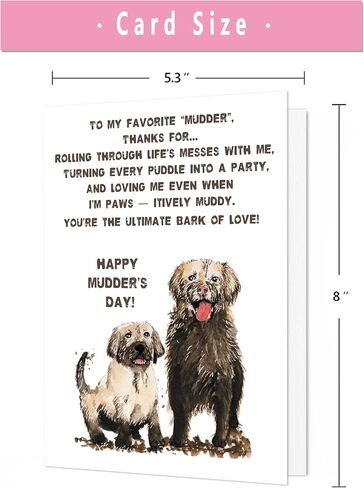 Mothers Day Card，Mothers Day Gifts Card for Mom from Daughter Son，Heartfelt Mother's Gifts Cards for Mom with “First Person I Tell" Design in Kuwait