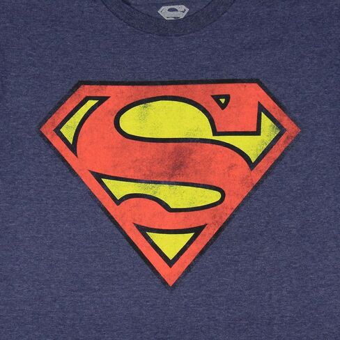 DC Comics Superman S Super Logo Men's Blue T-Shirt Tee Shirt in Saudi Arabia