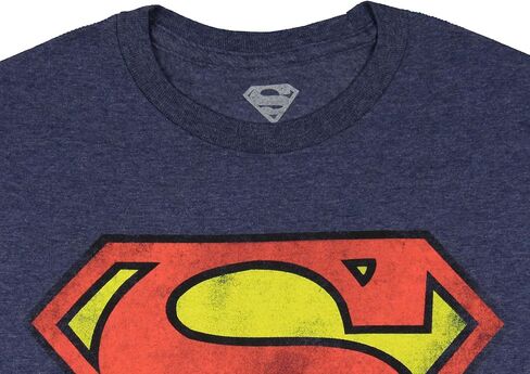 DC Comics Superman S Super Logo Men's Blue T-Shirt Tee Shirt in Saudi Arabia