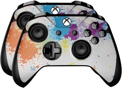 Carbon Fiber Skin Compatible with Microsoft Xbox One Controller (2 Pack) - Dead Wood - Premium 3M Vinyl Protective Wrap Decal Cover - Easy to Apply | Crafted in The USA by MightySkins in Saudi Arabia