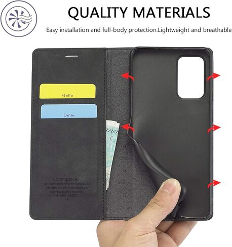EYZUTAK Case for Samsung Galaxy A13 5G/4G/A04S, Vintage Classic Matte Leather Wallet Case Flip Notebook Style Cover with Magnetic Closure Kickstand Card Slots - Dark Blue in Saudi Arabia