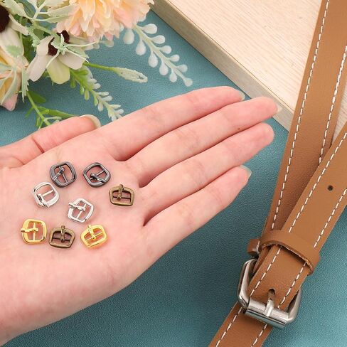 uxcell Metal Roller Buckles, Sewing Mini Buckle for Bracelets in Saudi Arabia