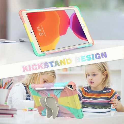 Blosomeet لطيف Pink iPad 10th Generation Case for Kids Girls 2022 10.9 بوصة مع واقي شاشة زجاجي مقسى ، غطاء الفراشة Kawaii لـ iPad 10th gen w/pencil حامل الكتف in Kuwait